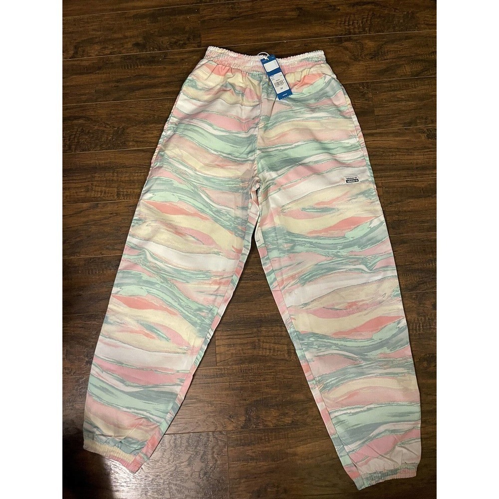 New Womens adidas Originals R.Y.V. Performance Wind Track Pants Size XS